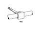 RC0745 F613 Conduit Saddle Bracket Wall Fix Drawing