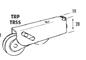 RO0100 TRP-S Roller Dimensions 1